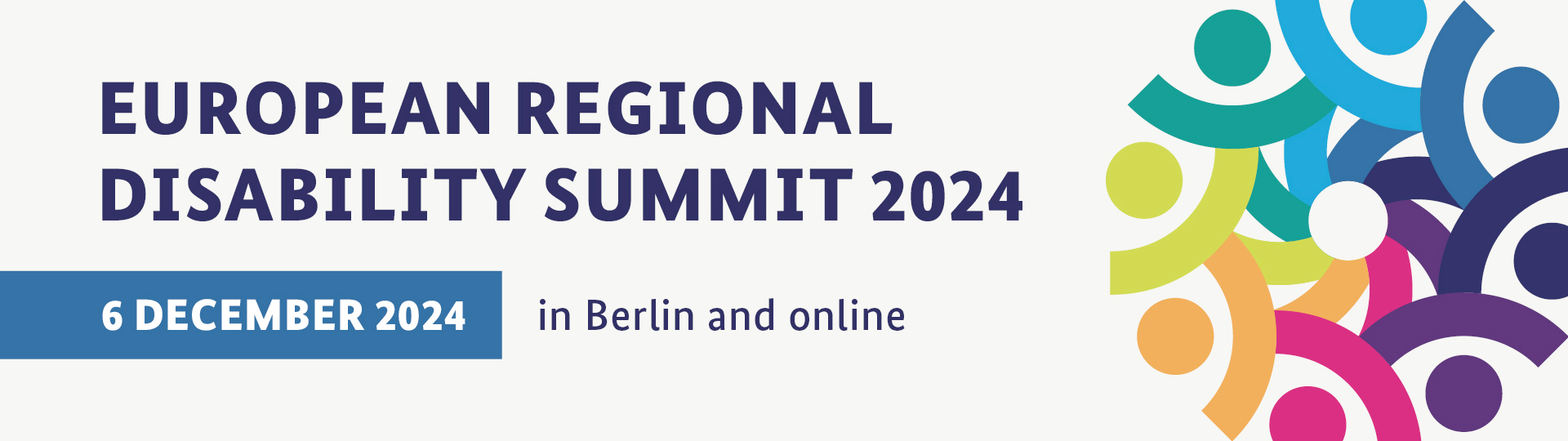 EUROPEAN REGIONAL
DISABILITY SUMMIT 2024 - Logo